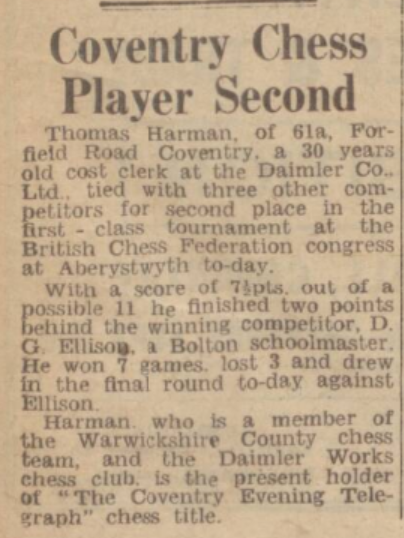 Coventry Evening Telegraph - Friday 02 September 1955 p.1.png